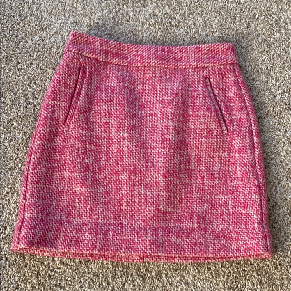 Pink tweed mini